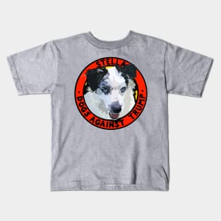 DOGS AGAINST TRUMP - STELLA Kids T-Shirt